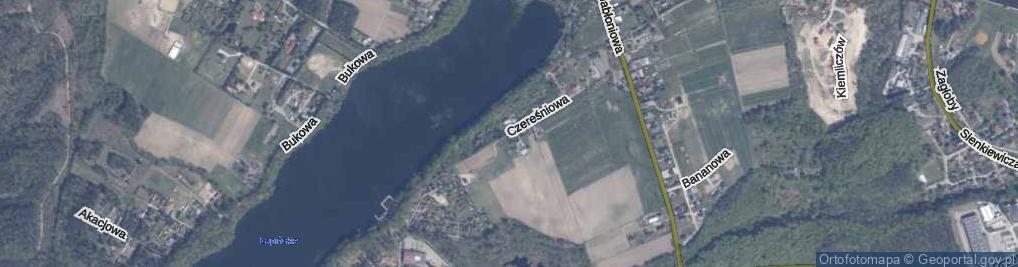 Zdjęcie satelitarne Czereśniowa ul.